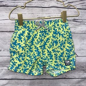 Tom & Teddy Boys Swim Trunks Size 1-2 Years